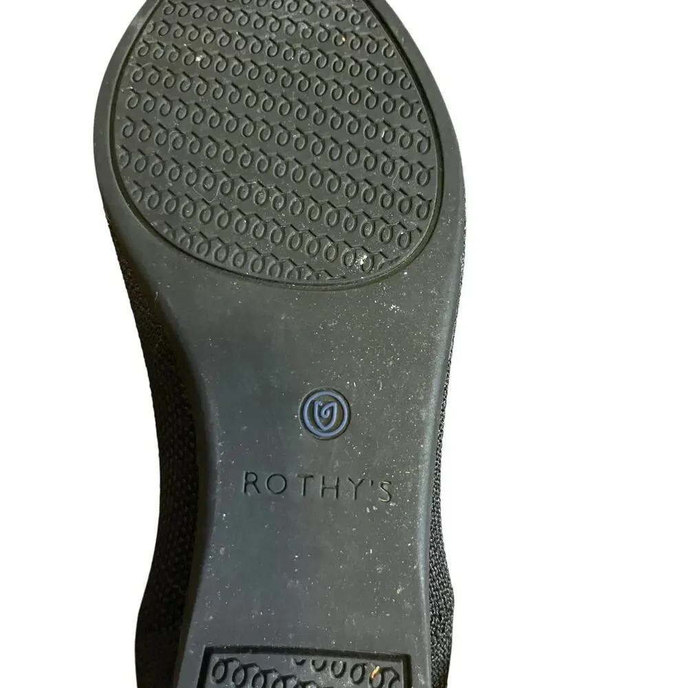 Rothy’s The Point Women’s Flats Black Size 8 - Picture 12 of 12